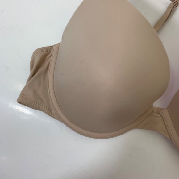 PINK Wear Everywhere Push-up Bra Beige Size 34C - Picture 2 of 7